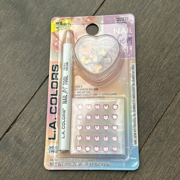 L.A. COLORS Nail Gem Kit, Nail Art Beauty Fashion Accessories Stickers Self Care - Picture 5 of 8